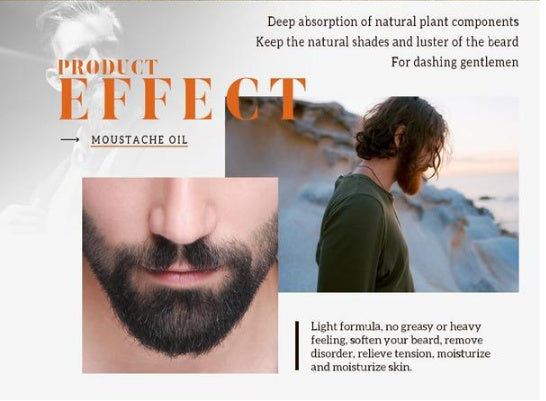 10ml Men's Facial Treatment Improves Buttercups, Mustaches, Eyelashes, Beard, Nourishment