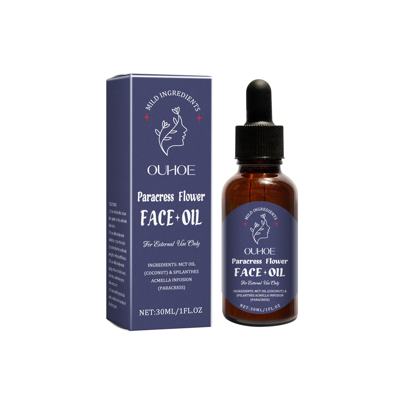 Fading Wrinkle Firming, Delicate And Brightening Skin Daily Facial Treatment Oil