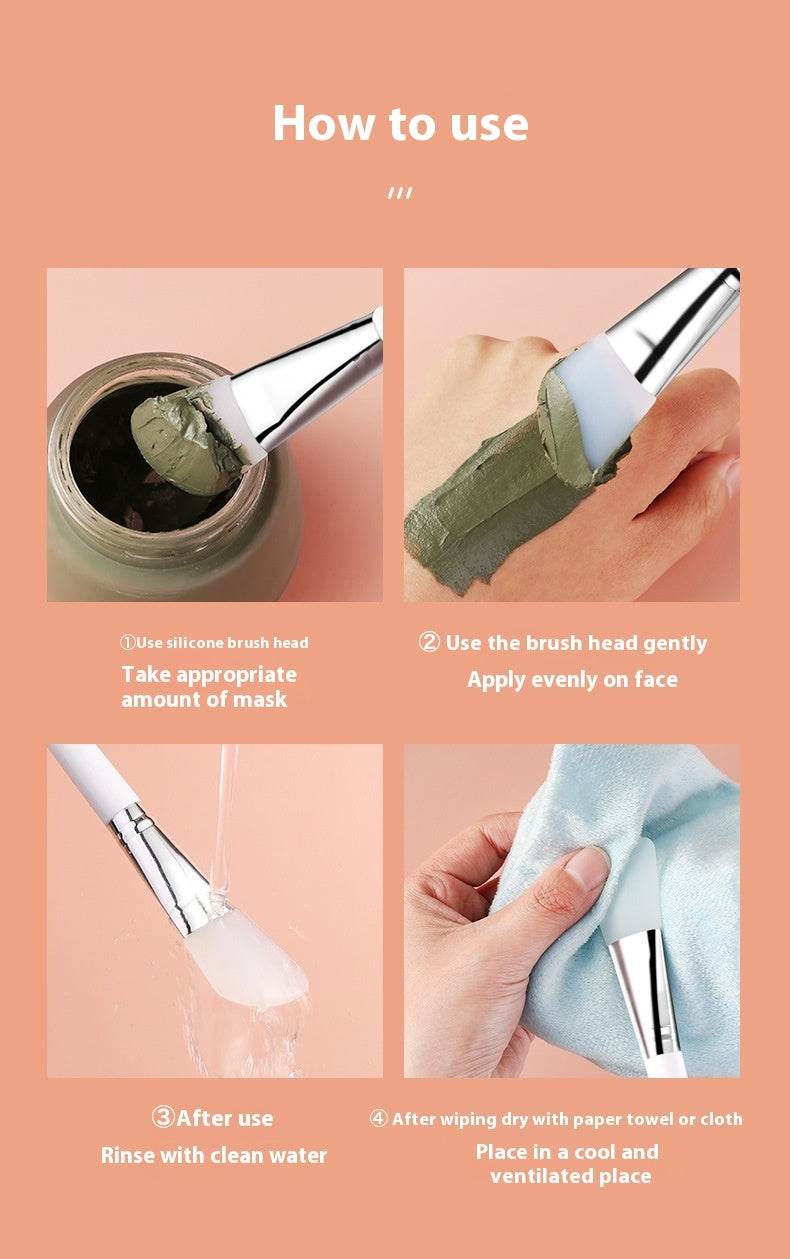 Facial Treatment Silicone Brush Facial Smear