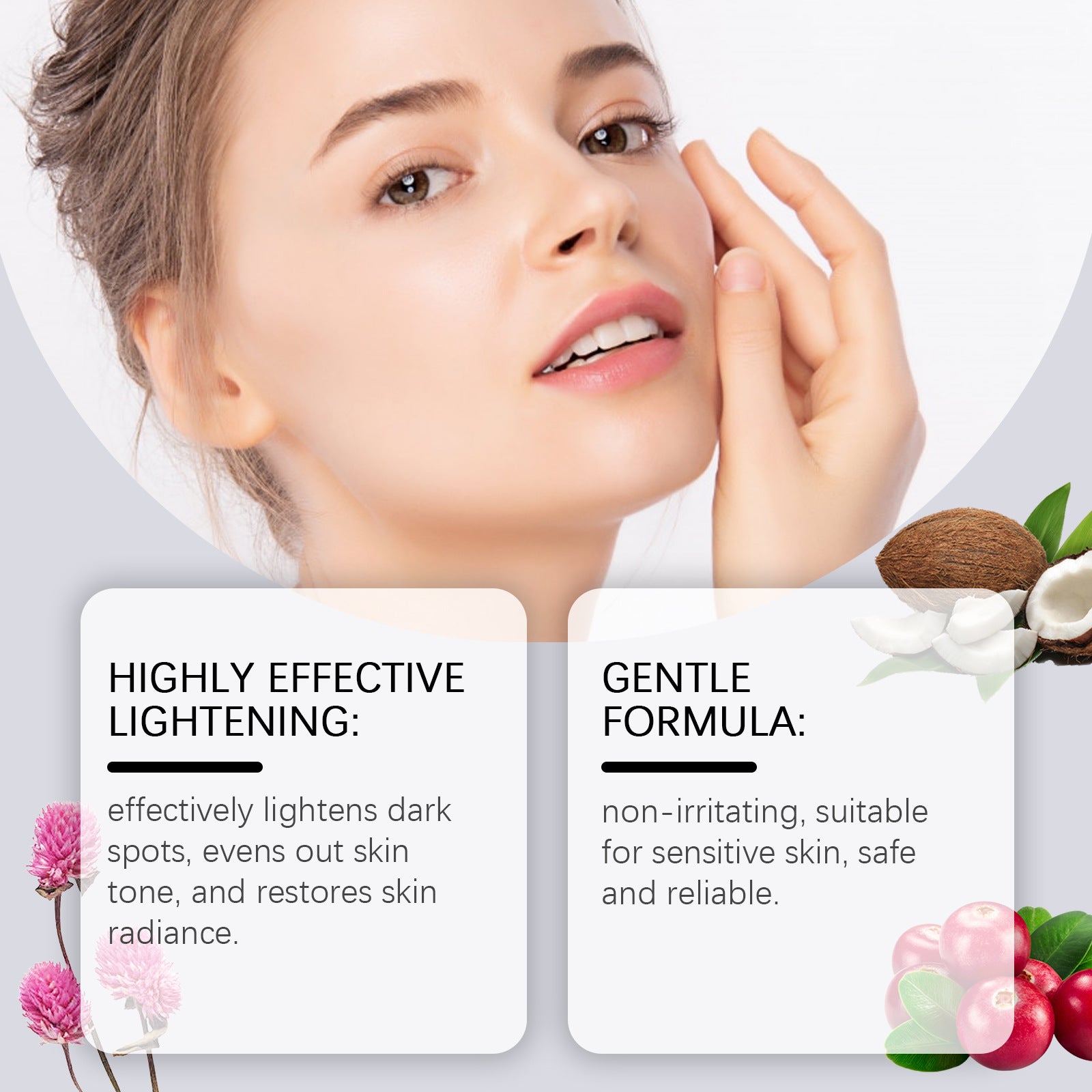 Fading Wrinkle Firming, Delicate And Brightening Skin Daily Facial Treatment Oil